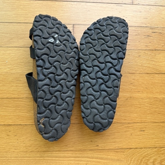Birkenstock Womens Mayari Birko-Flor Flip Flop Summer Sandals Black Sz 5 US - Picture 11 of 11